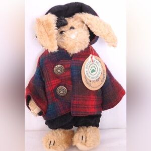 Boyds Bear Emily Babbit the Rabbit Plaid Jacket 10” with Tags
